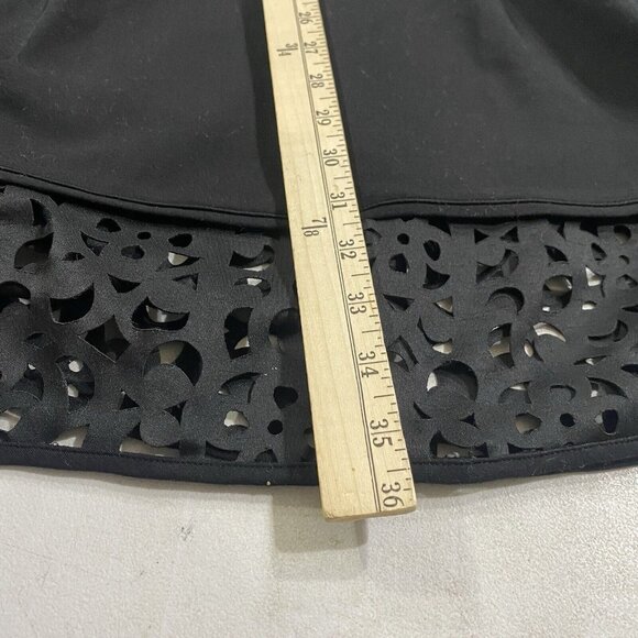 Ralph Lauren Midi Fit & Flare Dress Womens‎ Size 8 M Black Sleeveless Cocktail - Picture 13 of 13